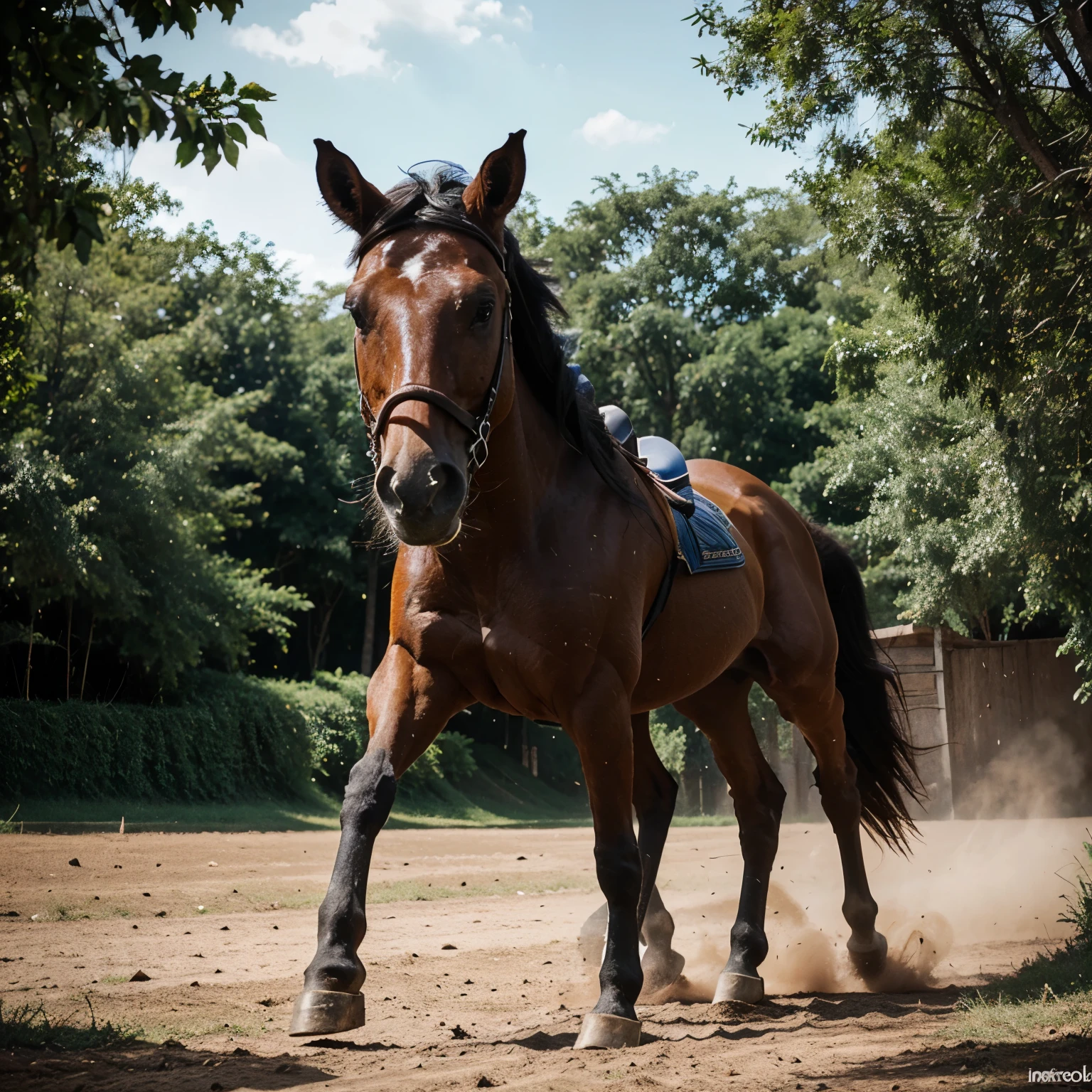 Imagem de cavalo com asa