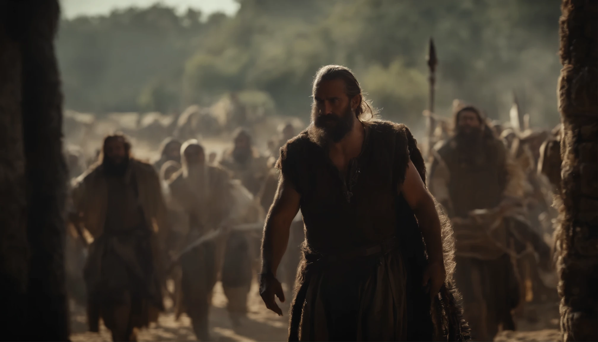pessoas da cidade DE SODOMA tinham desprezo pelos mais necessitados. Biblical epic scene, COM DETALHES TRINCADOS.