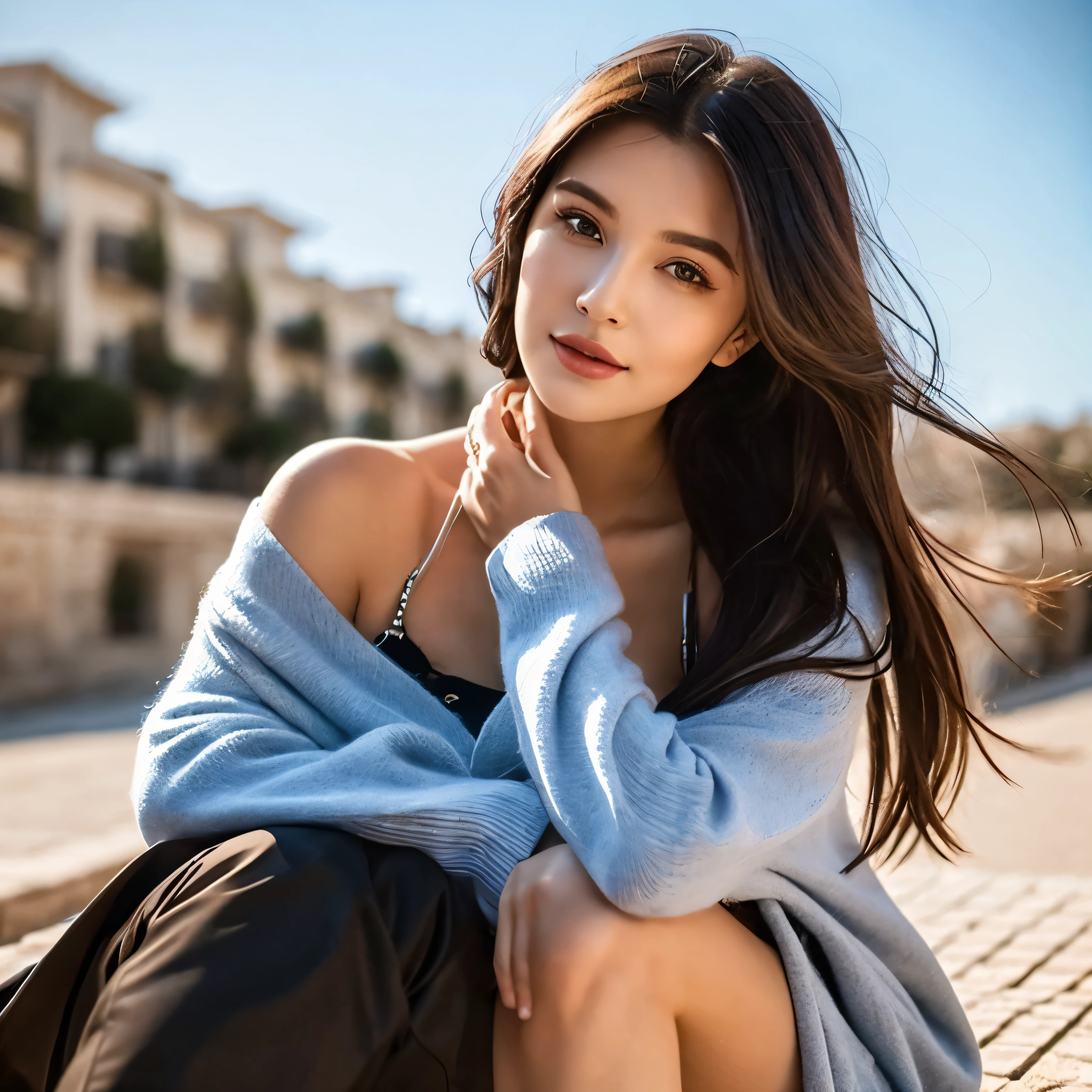 My beautiful girl is waiting for my return with great longing, wanting to flirt with me. he wears clothes that fascinate me, without a doubt I will be spoiled until all the desires of this love are fulfilled