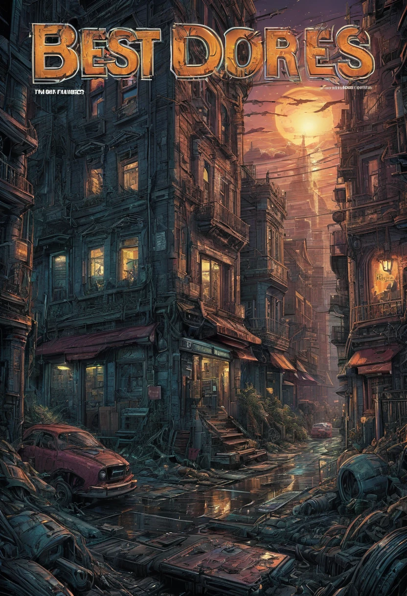 (magazine cover:1.4), by dan mumford, best quality, masterpiece, very aesthetic, perfect composition, intricate details, ultra-detailed
