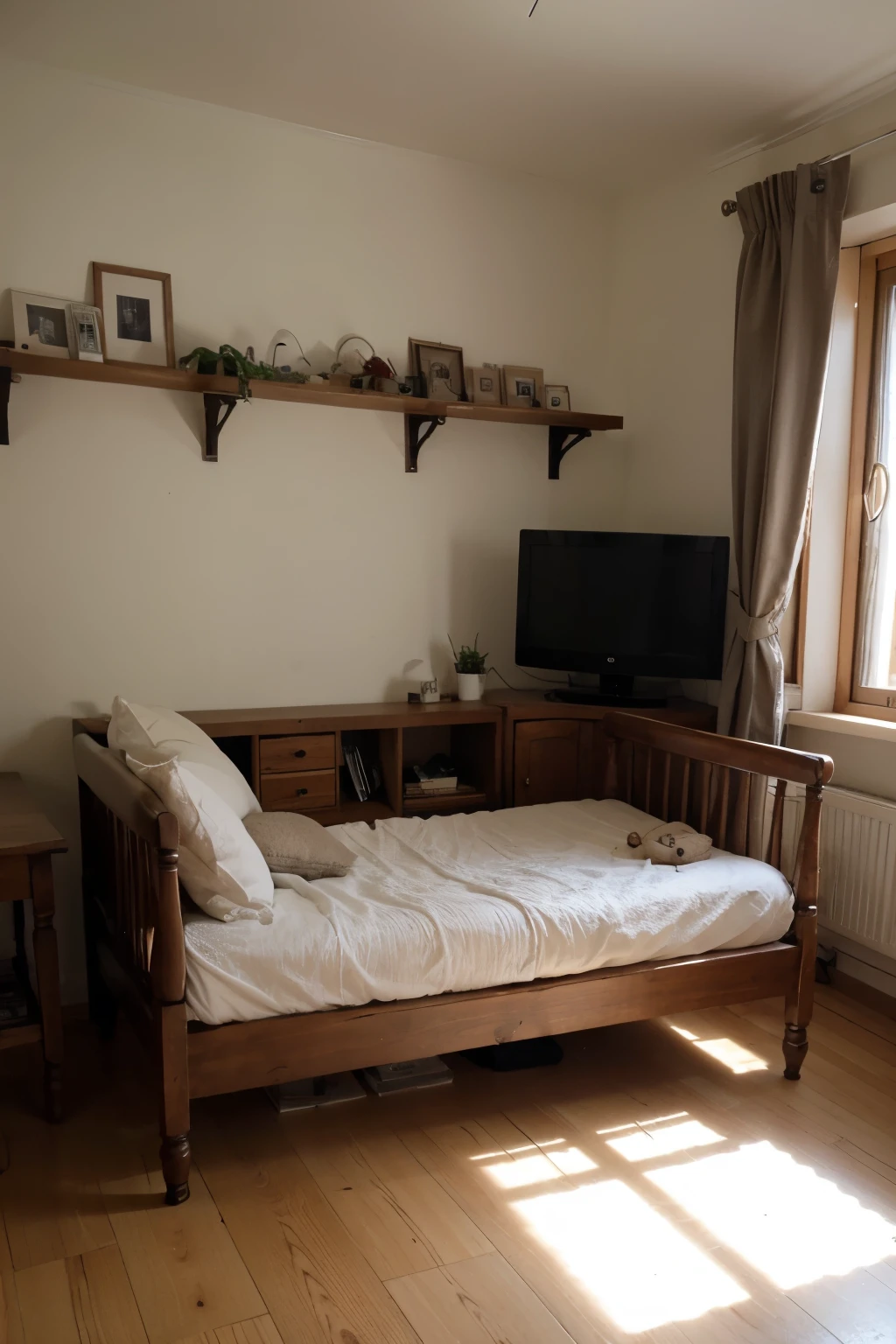habitacion realista con soportes de instrumentos genericos SIN LOS INSTRUMENTOS EN LOS SOPORTES