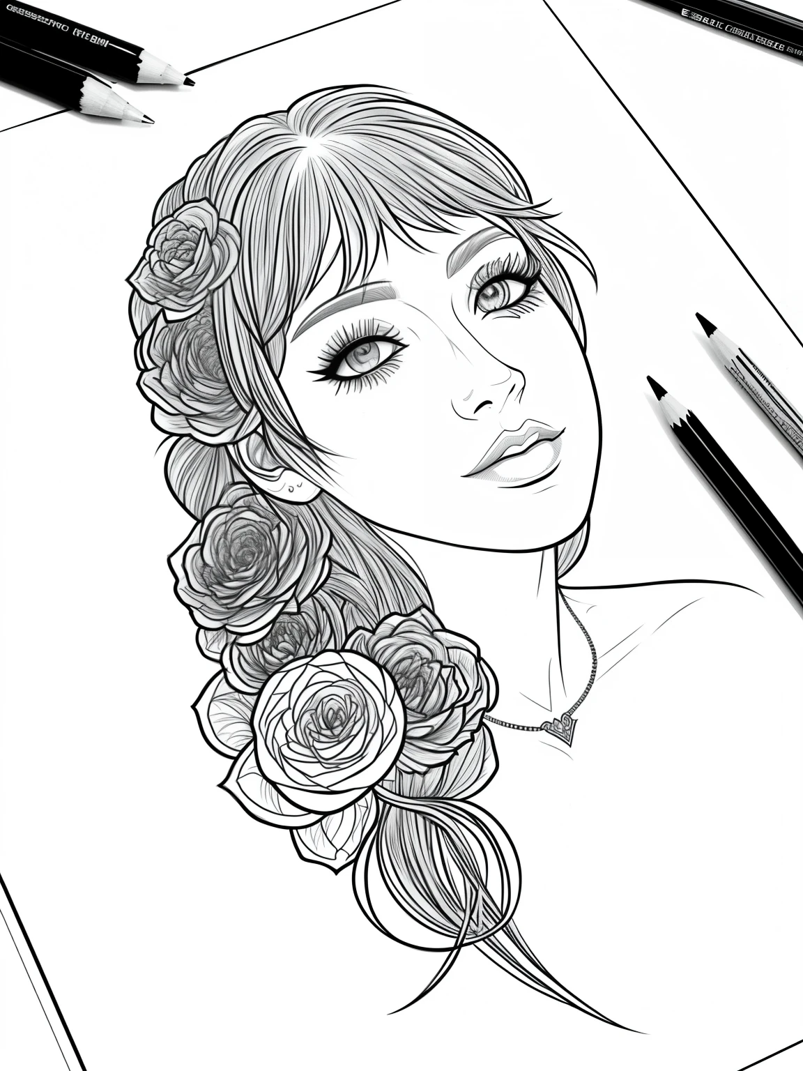 Um desenho, arte da tatuagem, Estilo de tatuagem blackwork. lineart, high resolution, best quality, few details