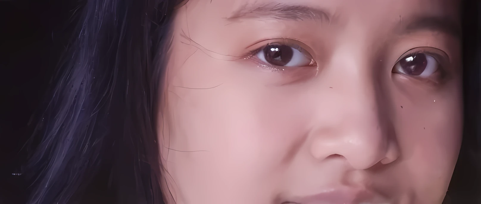 there is a woman with a tie on posing for a picture, close up face, closeup face, 30 years old woman, 3 0 years old woman, close - up face, close up potrait, face closeup, close up at face, 2 , closeup on face, 2 8 years oldure, closeup shot of face, face close up