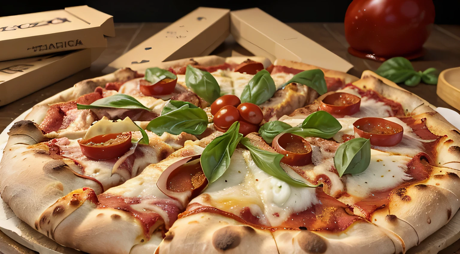 Pizza sabor portuguesa 