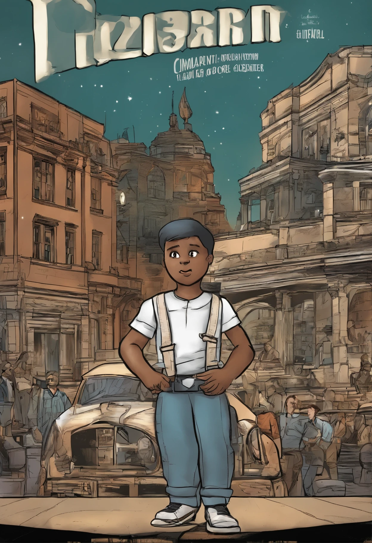 Create a comic book with characters about article 53 of the ECA