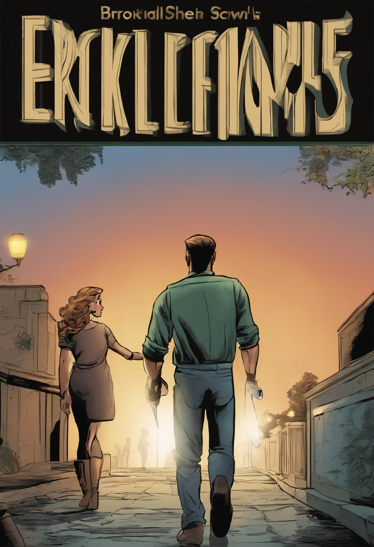 Create a comic book with characters about article 53 of the ECA