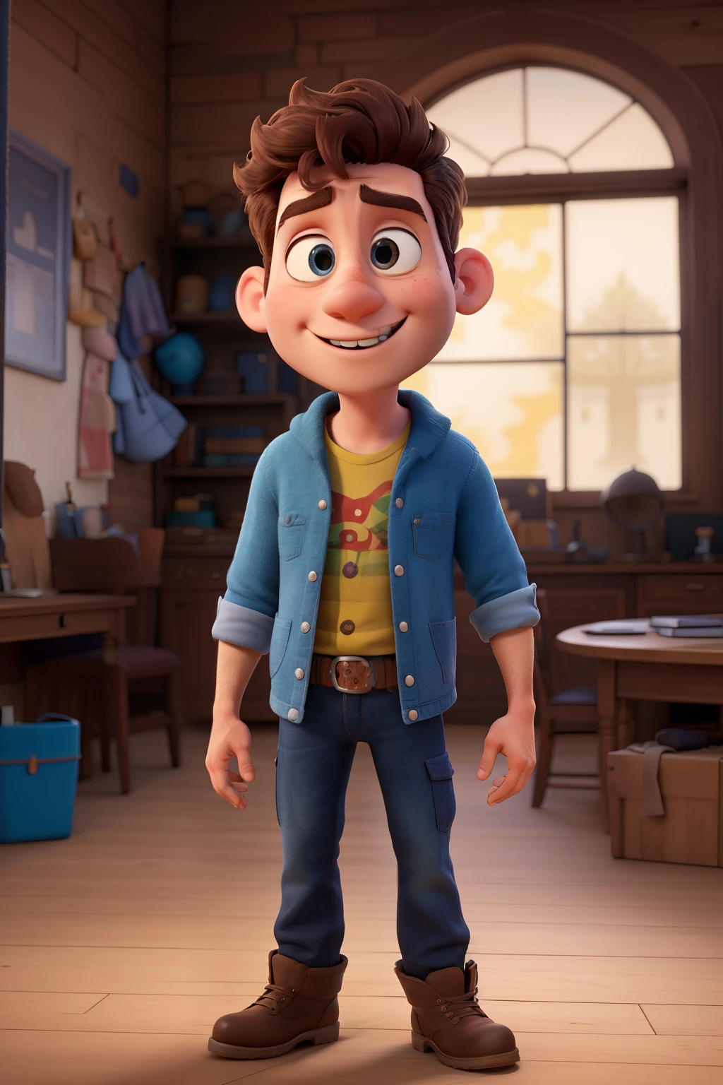 pixar style men's day