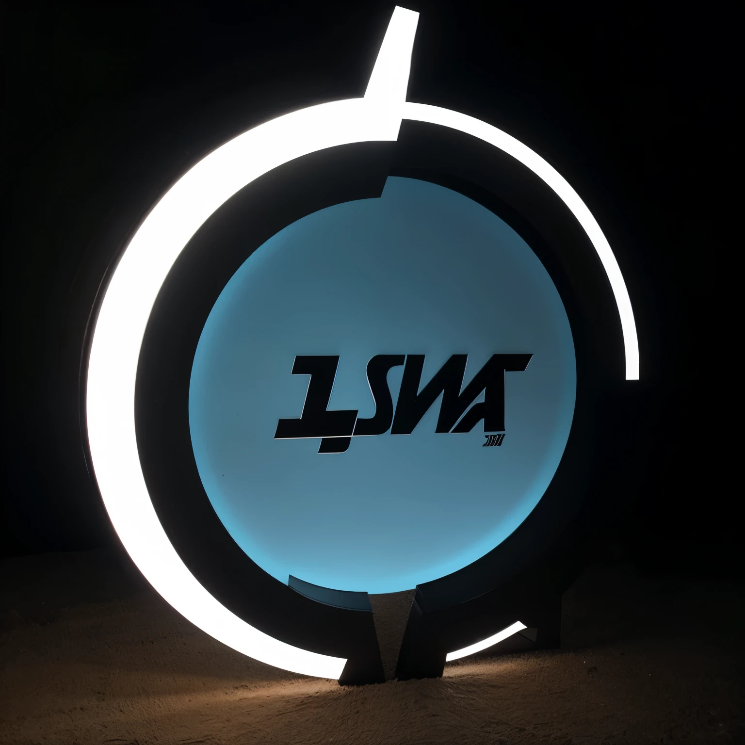 Uma logo com as letras A I
