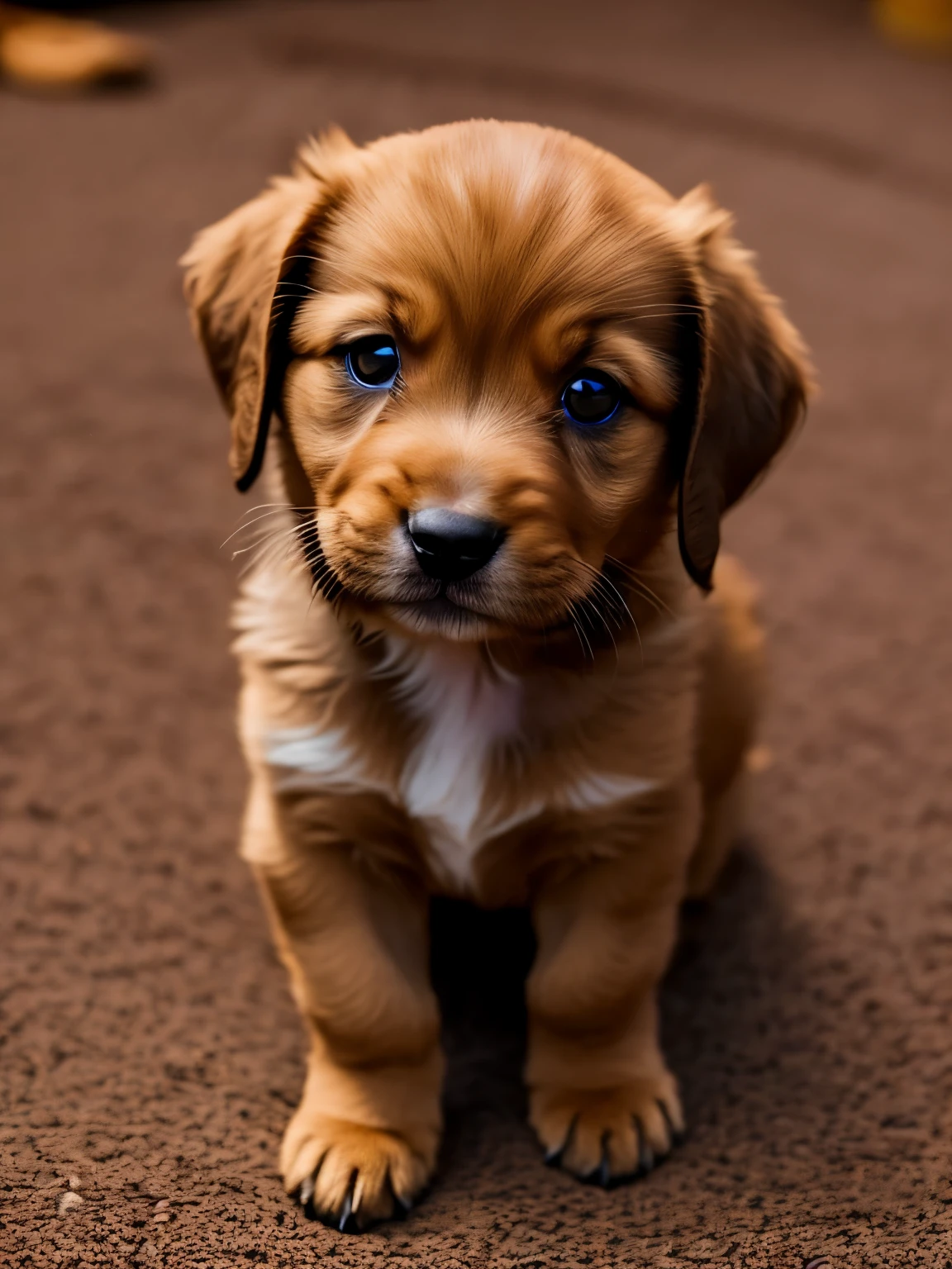 little light brown puppy