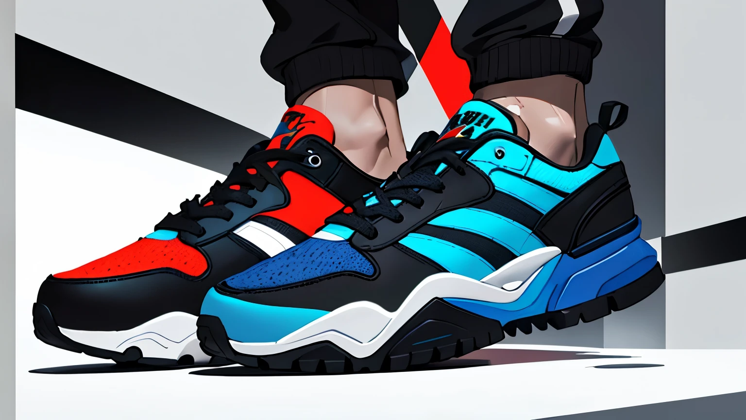 The background is a sleek, dark gradient that transitions from deep blue at the top to a rich black at the bottom, symbolizing both the premium quality and the wide range of choices available. This dark canvas makes the vibrant logos of Nike, Adidas, and Puma—positioned at the center—pop out, each glowing slightly to draw attention and convey their high-end allure. Right above the logos, in a sophisticated, minimalist font, the slogan "Unlock Exclusive Flexes – Where Rare Finds Gather" shines in a striking silver or white, creating a stark contrast against the darker background. This not only highlights the message of exclusivity but also adds a touch of elegance. Beneath the logos, there’s a call-to-action (CTA) button in a bold, inviting color that stands out, such as a bright red or electric blue, with the words "Shop Now" written in crisp, clear lettering. This button is designed to immediately draw the eye and encourage clicks, leading visitors deeper into the FlexBro.com experience. To the right or left of the composition (depending on layout balance), imagine an artistic, abstract representation of a sneaker, a sports ball, and a fitness accessory (like headphones), all blending into each other in a dynamic, fluid design. This represents the range of products offered, suggesting movement and energy, appealing to the active lifestyle of the target audience. The entire banner exudes a sense of luxury, exclusivity, and dynamism, perfectly aligning with the FlexBro.com brand identity and appealing directly to the discerning shopper looking for exclusive sports gear and accessories. "FlexBro" highlight the words and "Flex" word part in light red.