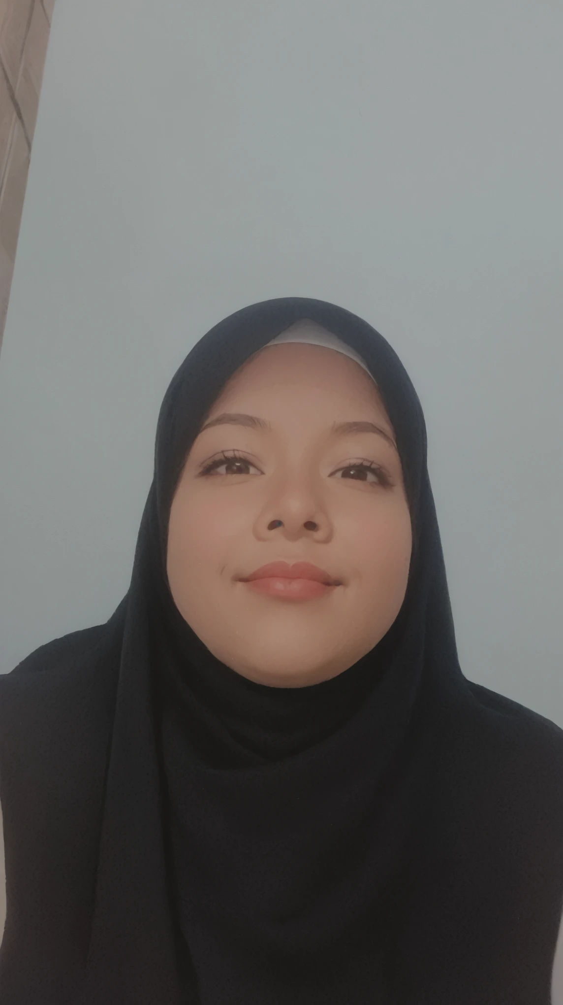 there is a woman wearing a black scarf and a black head scarf, faridah malik, protrait, hijab, old picture, picture, face picture, potrait, full protrait, selfie photo, student, a picture, profile picture 1024px, hannah yata, riyahd cassiem, close up potrait, 2