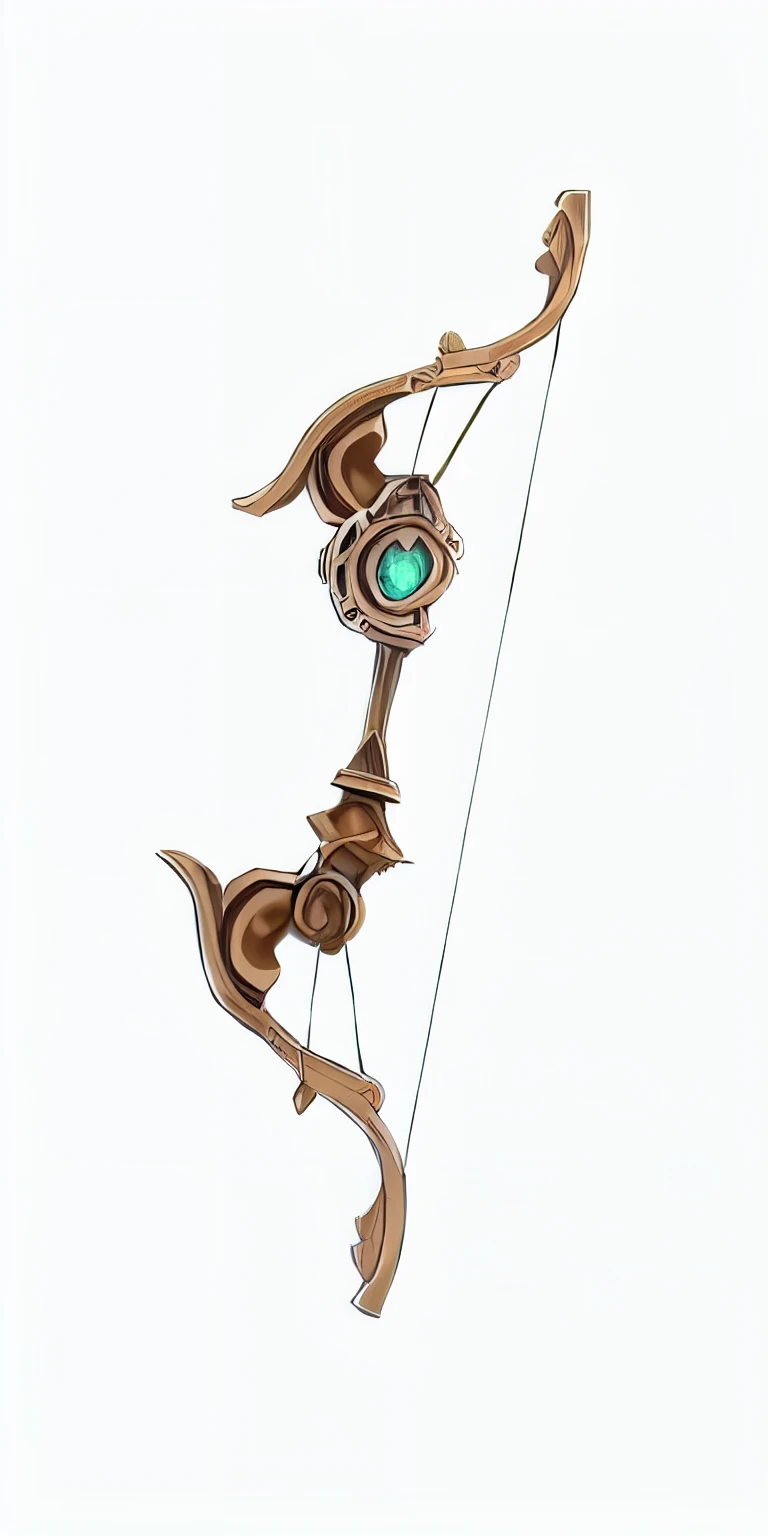 game icon institute, game icon, equipment,bow,arms,white background,Outstanding quality,bow,bow
