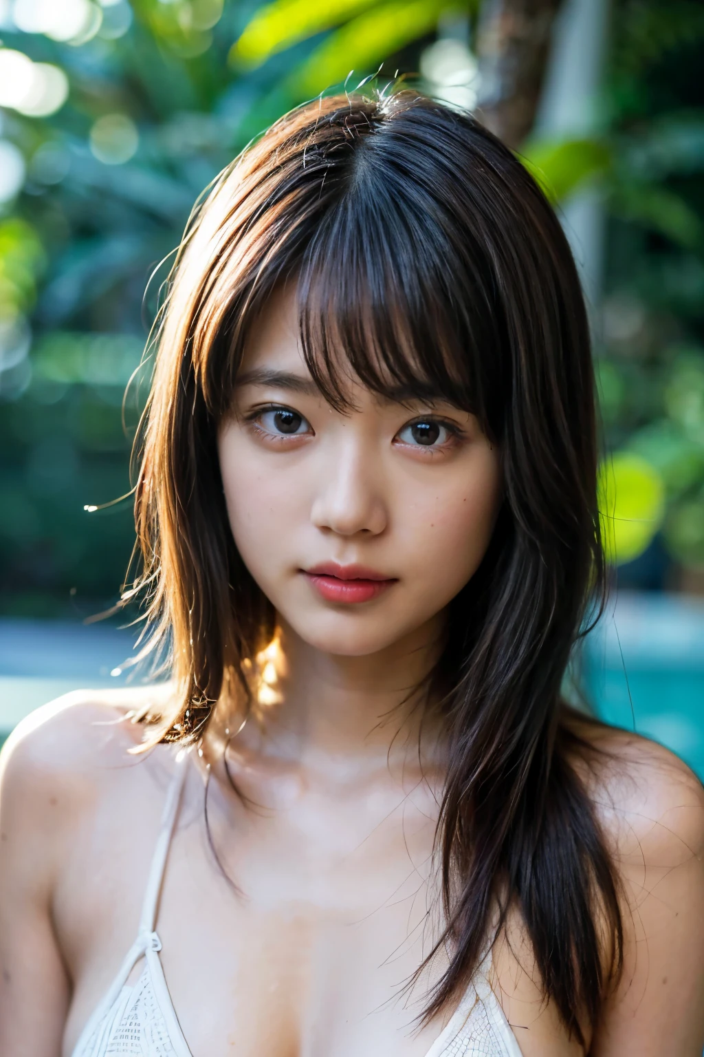 masterpiece, 最high quality,16k,8K,beautiful,get used to it,exquisite,extremely get used to it, finely get used to it, high quality, insanely get used to it, ultra get used to it, ultra high resolution, 超high quality, beautiful face, Japanese, NSFW,(micro bikini:1.3),wet,Seductive pose,shiny skin,detail skin,detail eyes,detail lips,little smile
