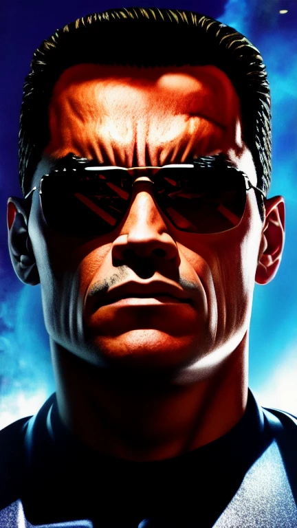 movie poster terminator style