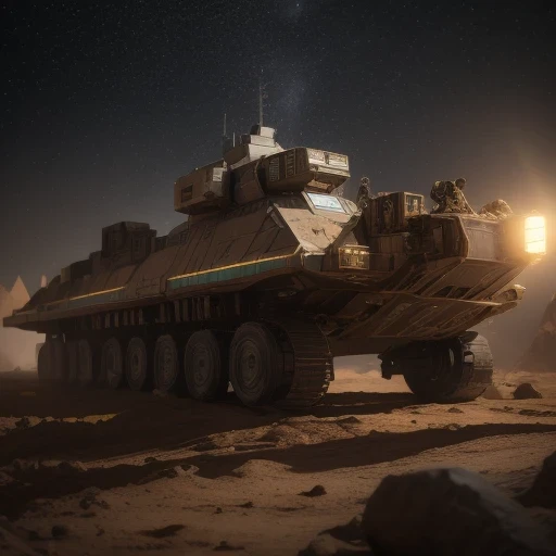 Mars Mohe Alluvial Plain Rift Valley Area，Rock sugar agate nuclear power command gunboat black gold cruiser tower snow red marble luminous space station No. 1:6 models，starry sky，cyberpunk art，Rembrandt light，Detailed depiction，Macro shooting，surface reflection，High definition details，Tyndall effect，Light and shadow enhancement，light shine，particle effects，3D modeling，surface reflection光，Rich in details，fine texture，Strong visual impact，Ultra-detailed，high resolution，high saturation，Ray tracing，Light and shadow effects，16K smooth，high resolution