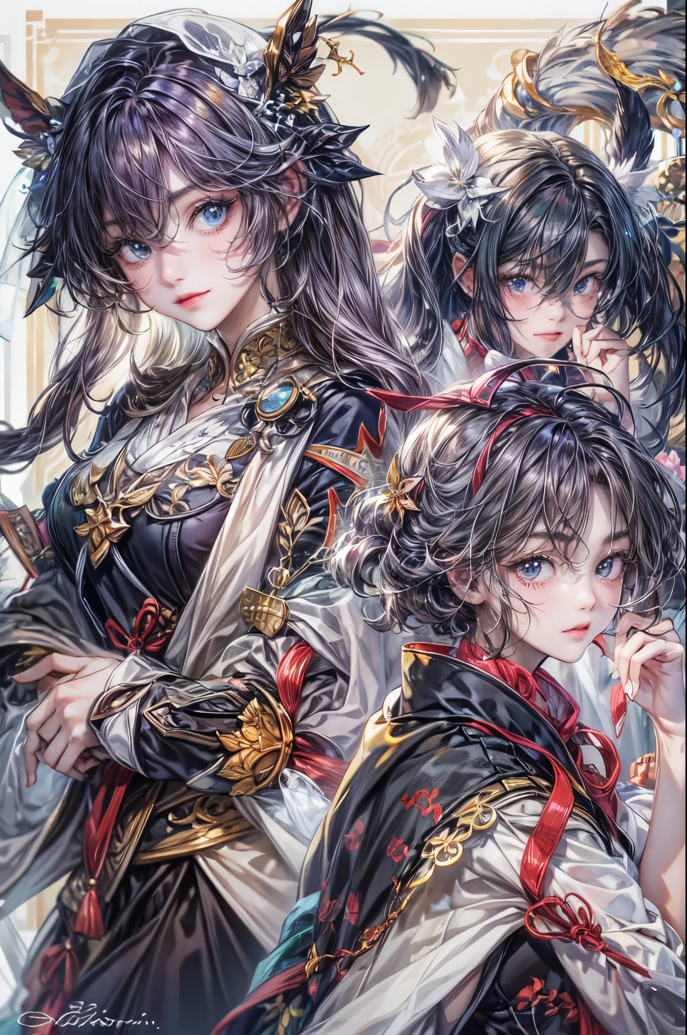 ((Best quality)), ((masterpiece)), (detailed), ((perfect face)), ((halfbody)) genshin impact character