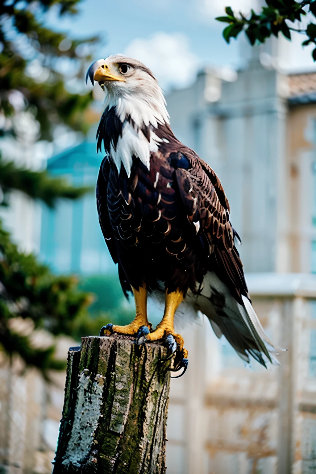 Photo of an eagle