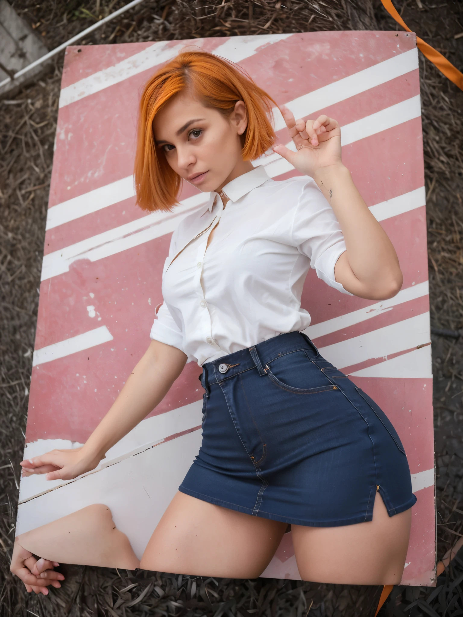 tanned redhead, sexy legs, sexy calves, walking, Curvy hips, high-heeled sandals, Stiletto heels, bare breasts, naked breasts, she really wants to pee, show areolas, outline areolas, show , On a busy square, Now it will be described, want to suck,hands up, desperately wants to pee, wants to urinate, A hint of smile on her face, bites the lower lip, endures little, suffers little need, full bladder, Written, in her pants, urine flows down the legs, described, terribly wants to go to the toilet,happy