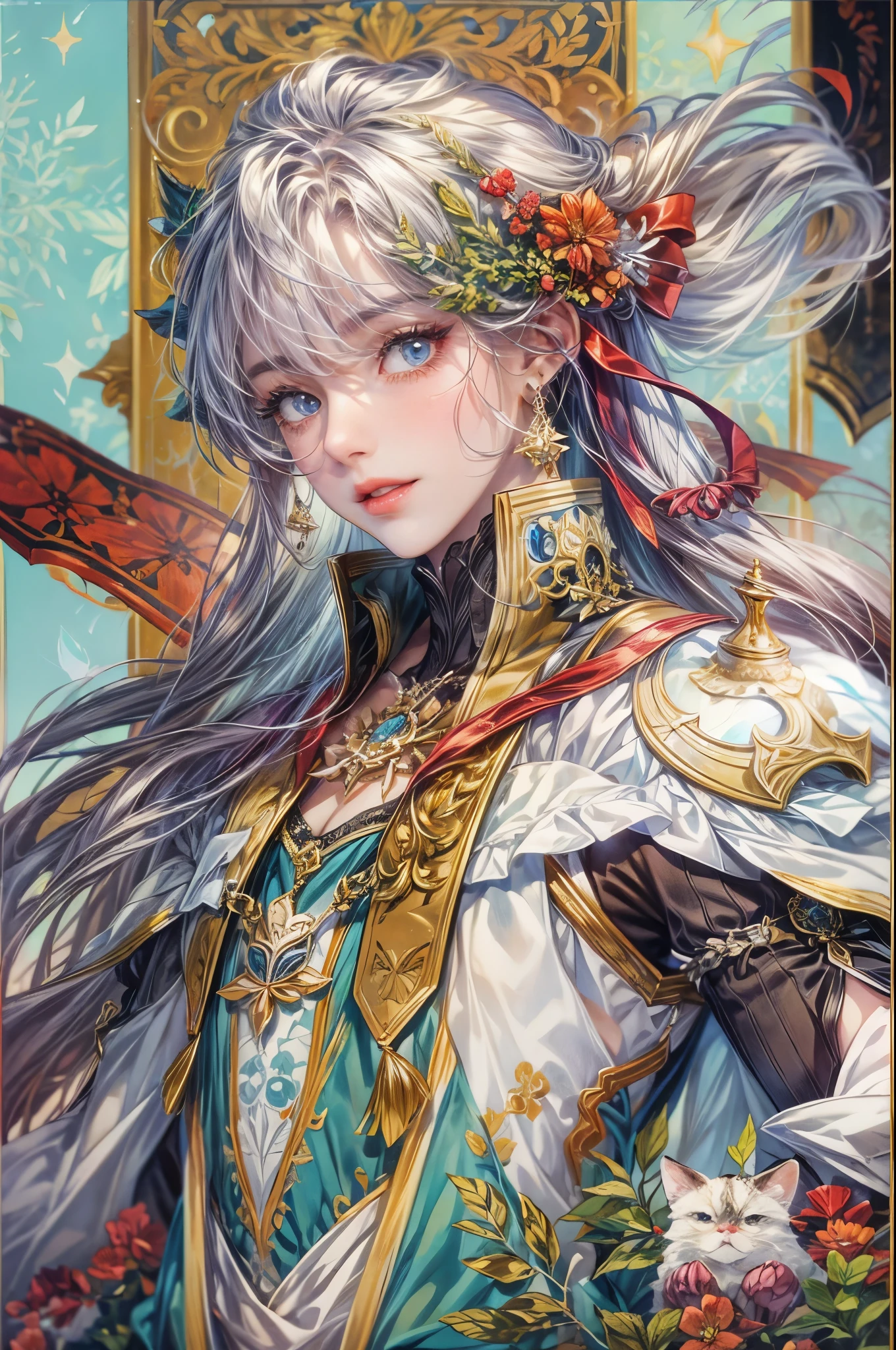 ((Best quality)), ((masterpiece)), (detailed), ((perfect face)), ((halfbody)) genshin impact character