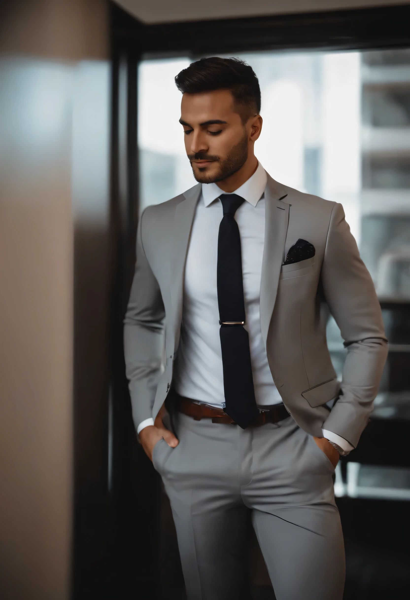 arafed man in a suit adjusting his tie in the dark, wearing a suit and a tie, wearing suit and tie, subject detail: wearing a suit, wearing a suit and tie, wearing business suit, wearing a business suit, wearing suit, wearing robes and neckties, suit and tie, wearing a suit, wearing a strict business suit, wearing black business suit