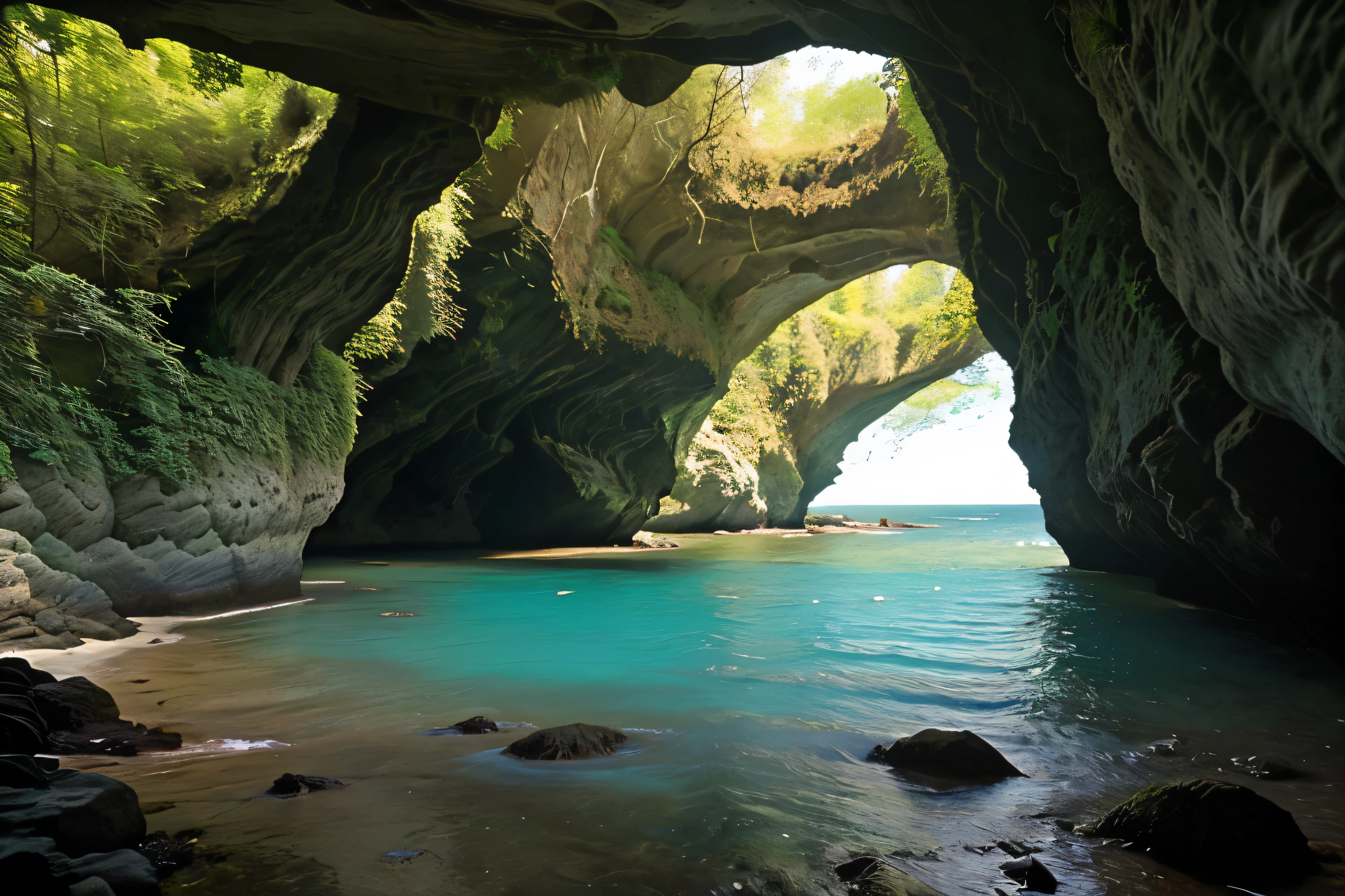 A quiet bay hidden from view