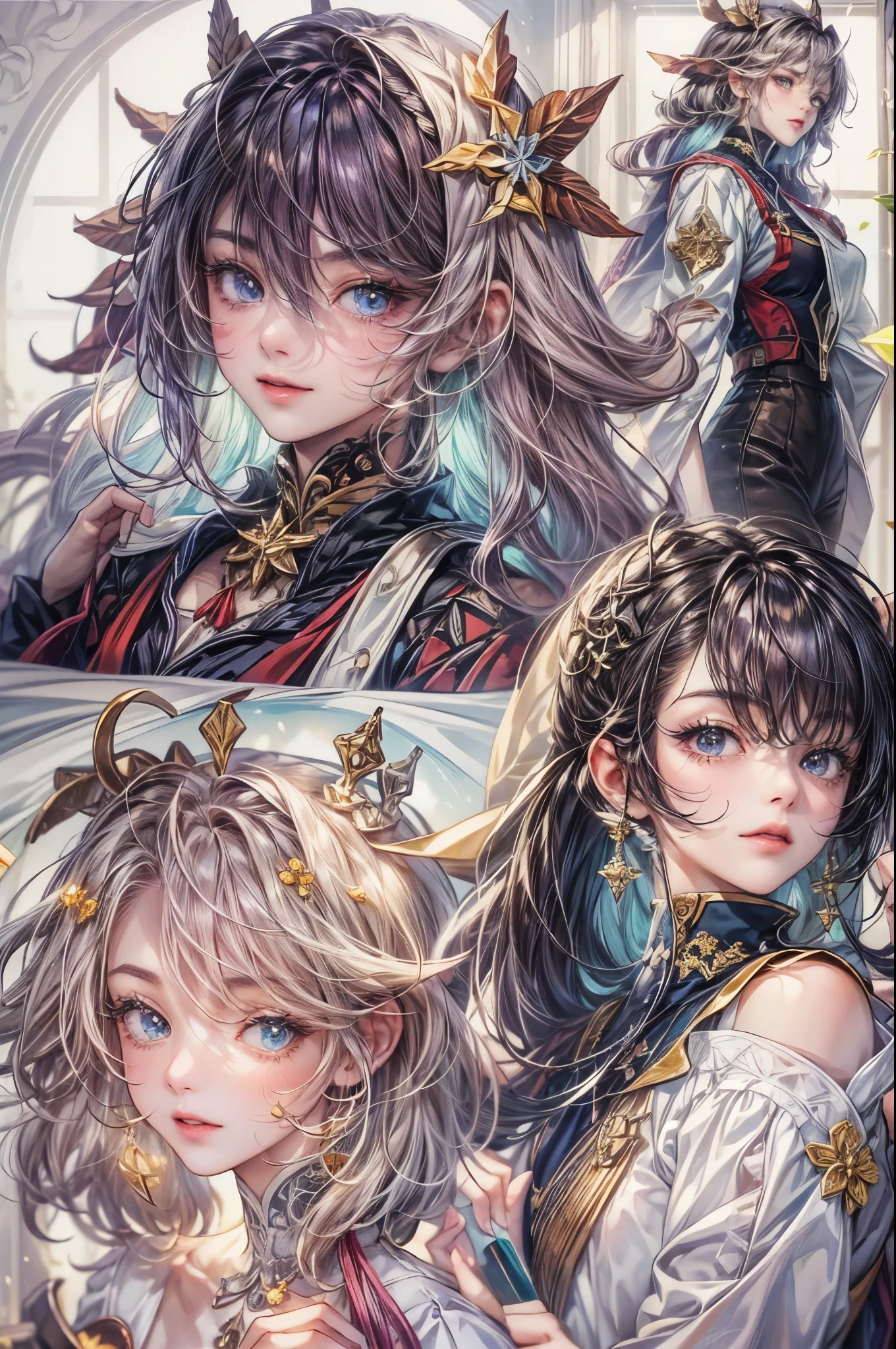 ((Best quality)), ((masterpiece)), (detailed), ((perfect face)), ((halfbody)) genshin impact character