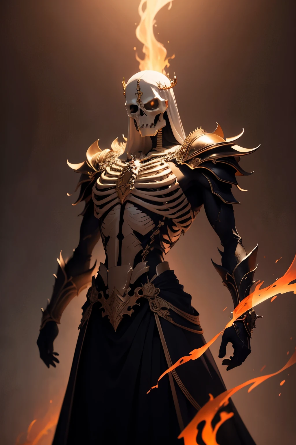 Skeleton King: With best quality and ultra-detailed craftsmanship, the Skeleton King comes to life, standing triumphantly against a burning-red background. His bones gleam in the ethereal lighting, each bone structure intricately defined. His fierce and dynamic dance moves exude a hauntingly beautiful, devilish atmosphere, as if challenging the very fabric of reality. Subtle hints of darkness add to the mysterious ambiance, with dramatic shadows and highlights creating perfect synchronization.
King calendar: This realistic portrayal of a King calendar showcases an ethereal lighting, casting an otherworldly glow on intricately designed details. The scenes of each month unfold with mes