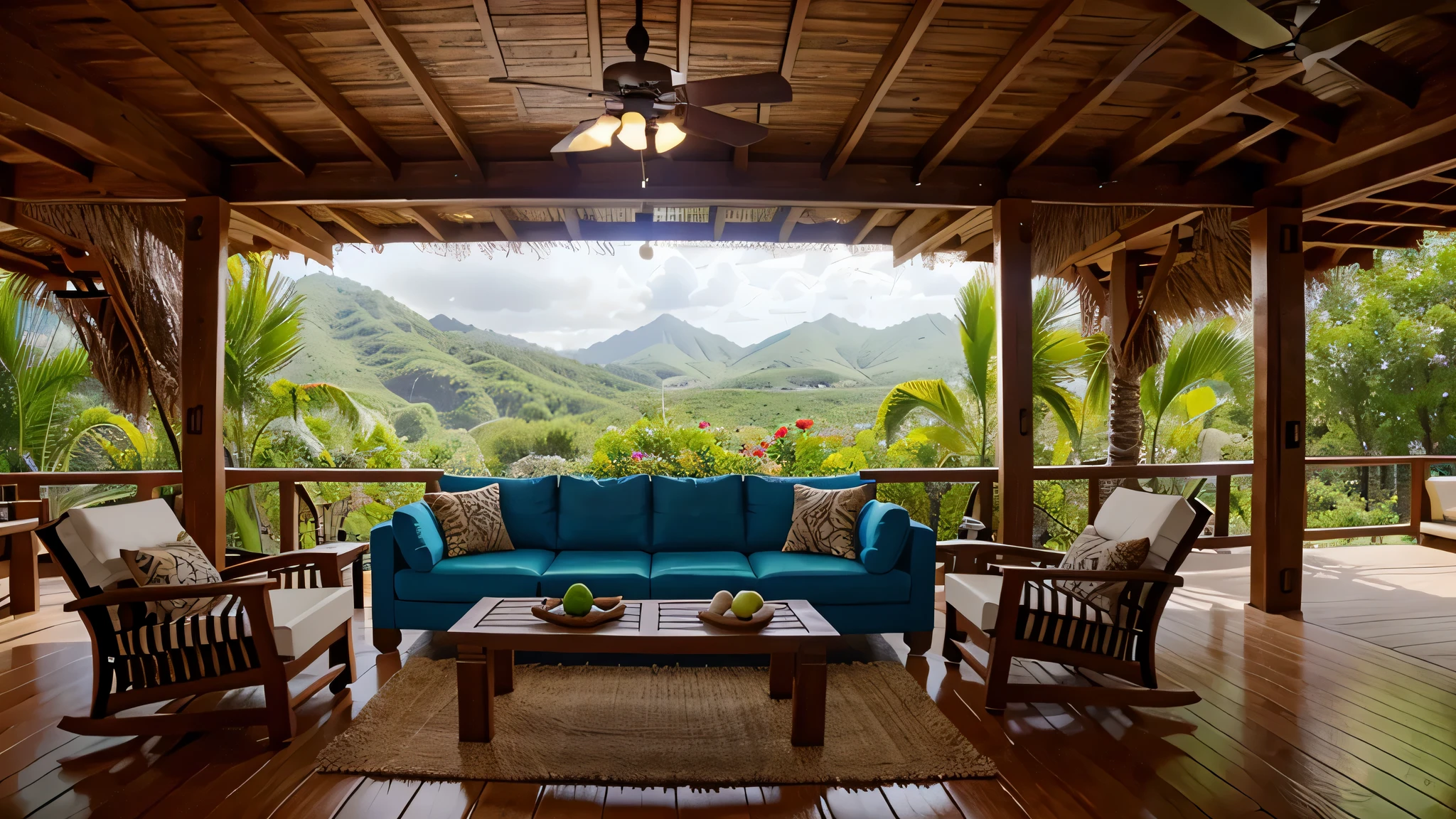 tropical style house