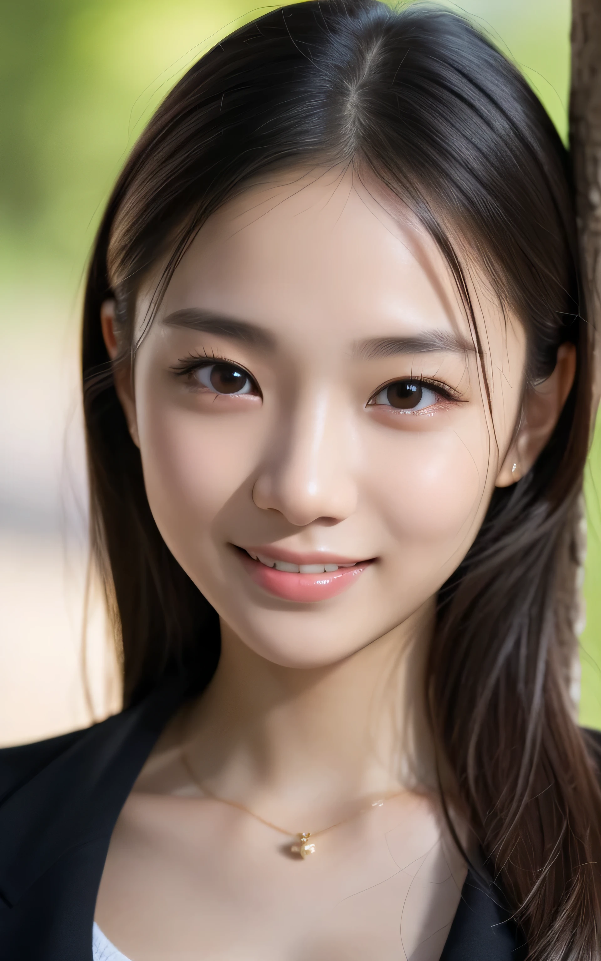 1 girl, Close-up of the face、 (Photo Real:1.4), (hyper realisitic:1.4), (Smooth lighting:1.05), 22 years old, soft lighting, Back lighting, (cheerfulness:1.2),  (Finest Real Textured Skins), Narrow-eyed, Super fine face, look at me with a serious expression, posing Gravure Idol, glowy skin, retinas, anatomically correct, accurate, Super Detail, Textured skin, High quality, high details, Best Quality, high resolution,