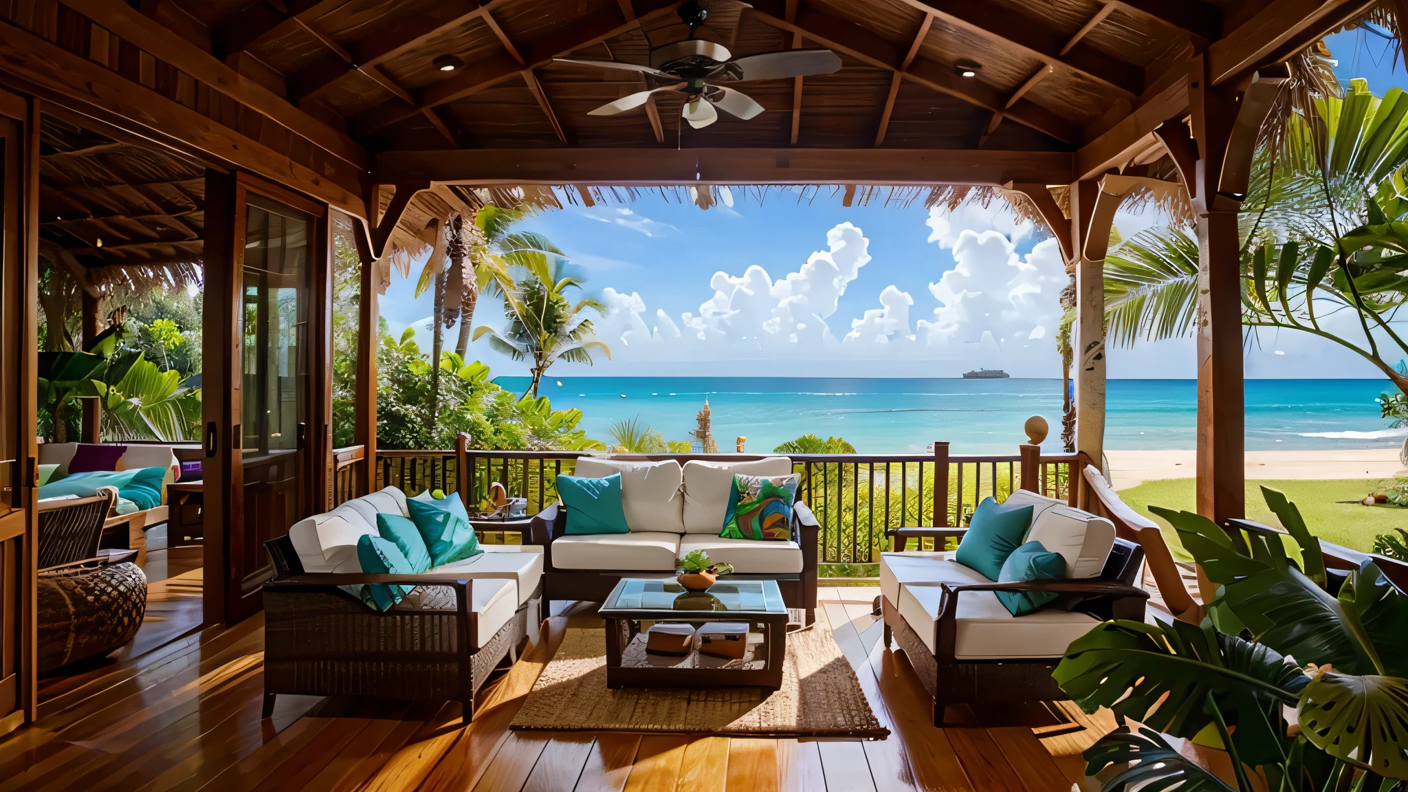 tropical style house