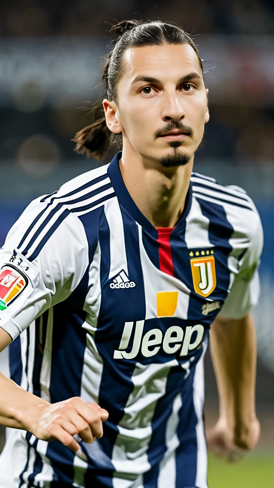 Zlatan Ibrahimovic and Jersey Juventus