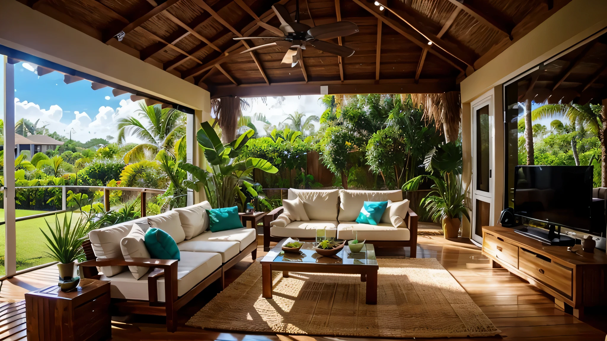 maison de style tropical