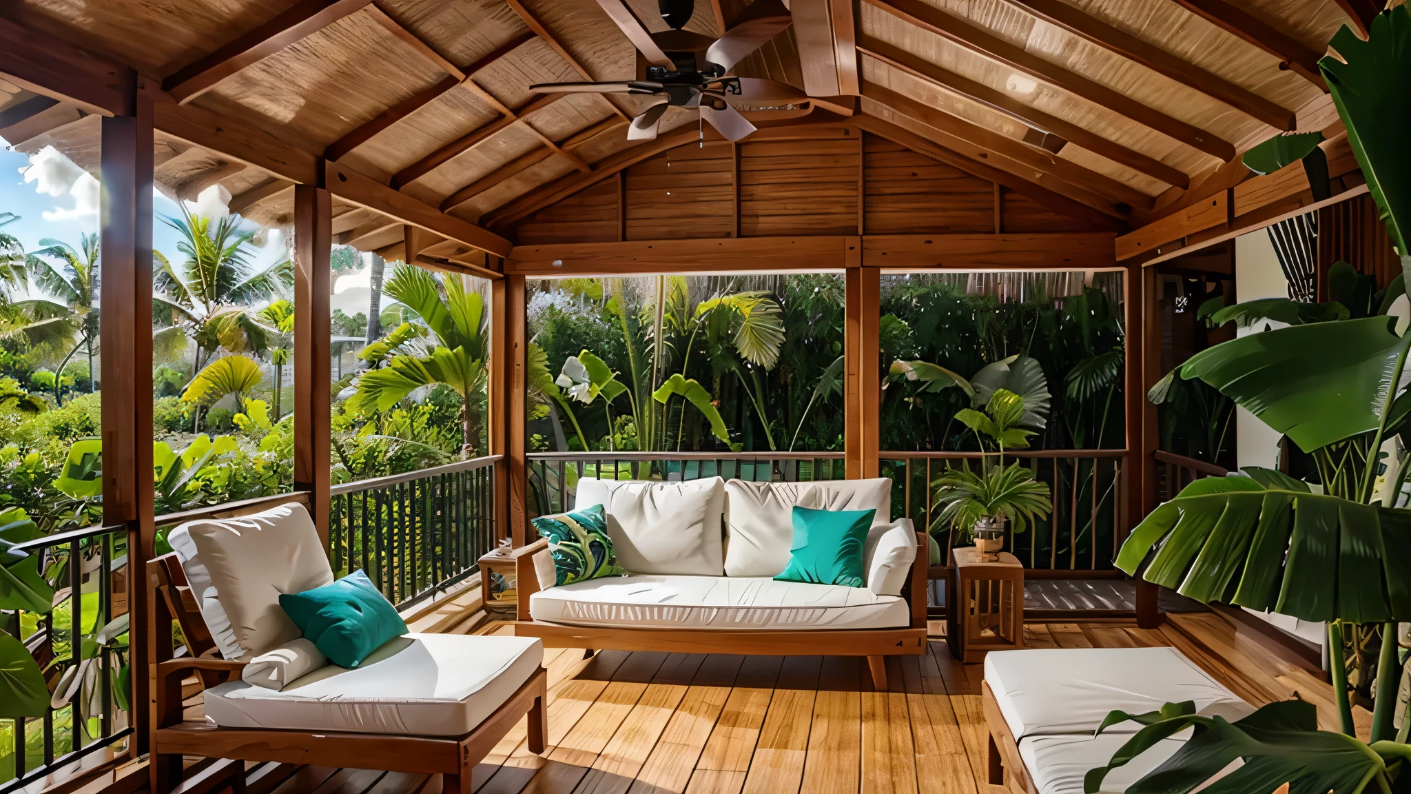 maison de style tropical