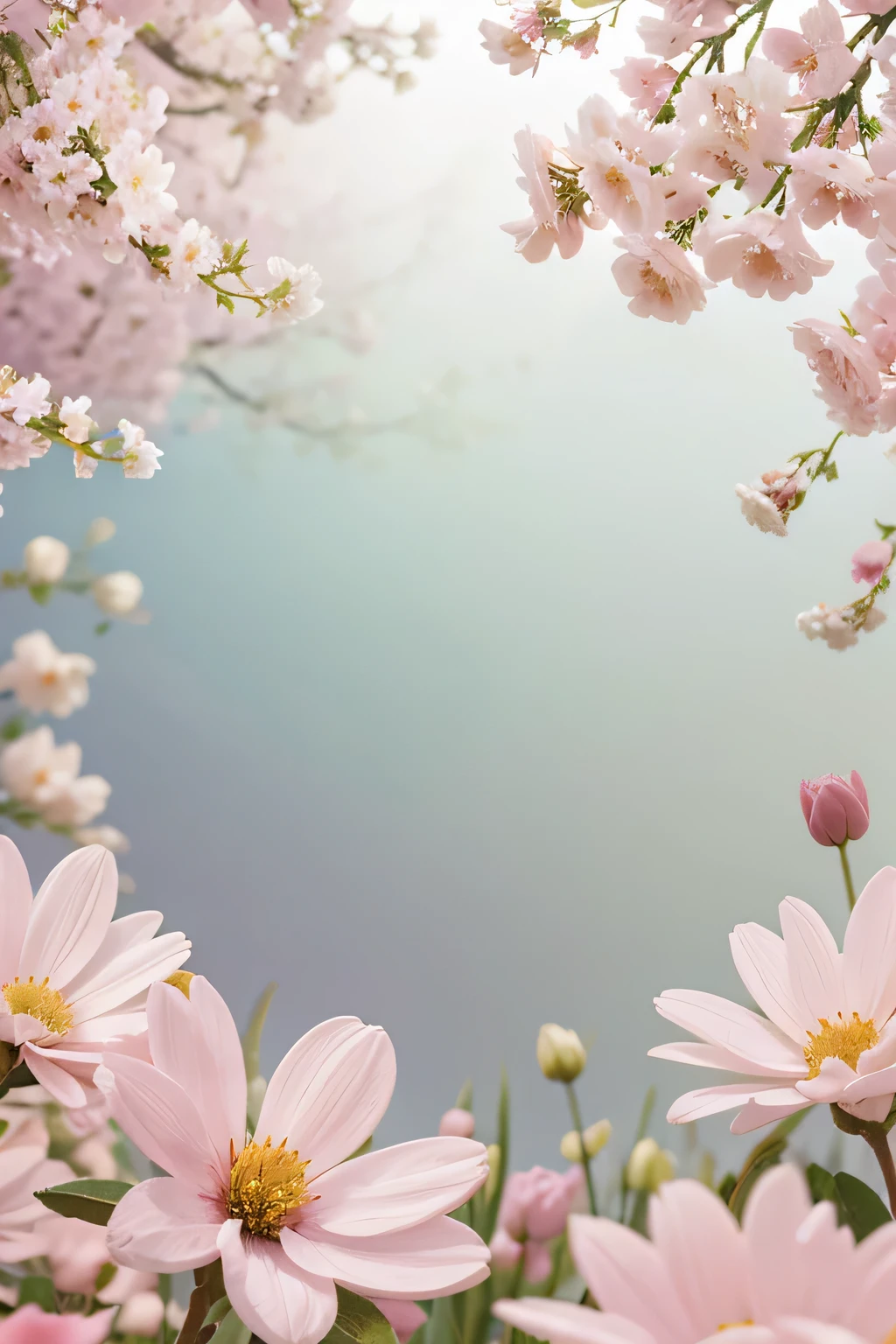 spring background for the site