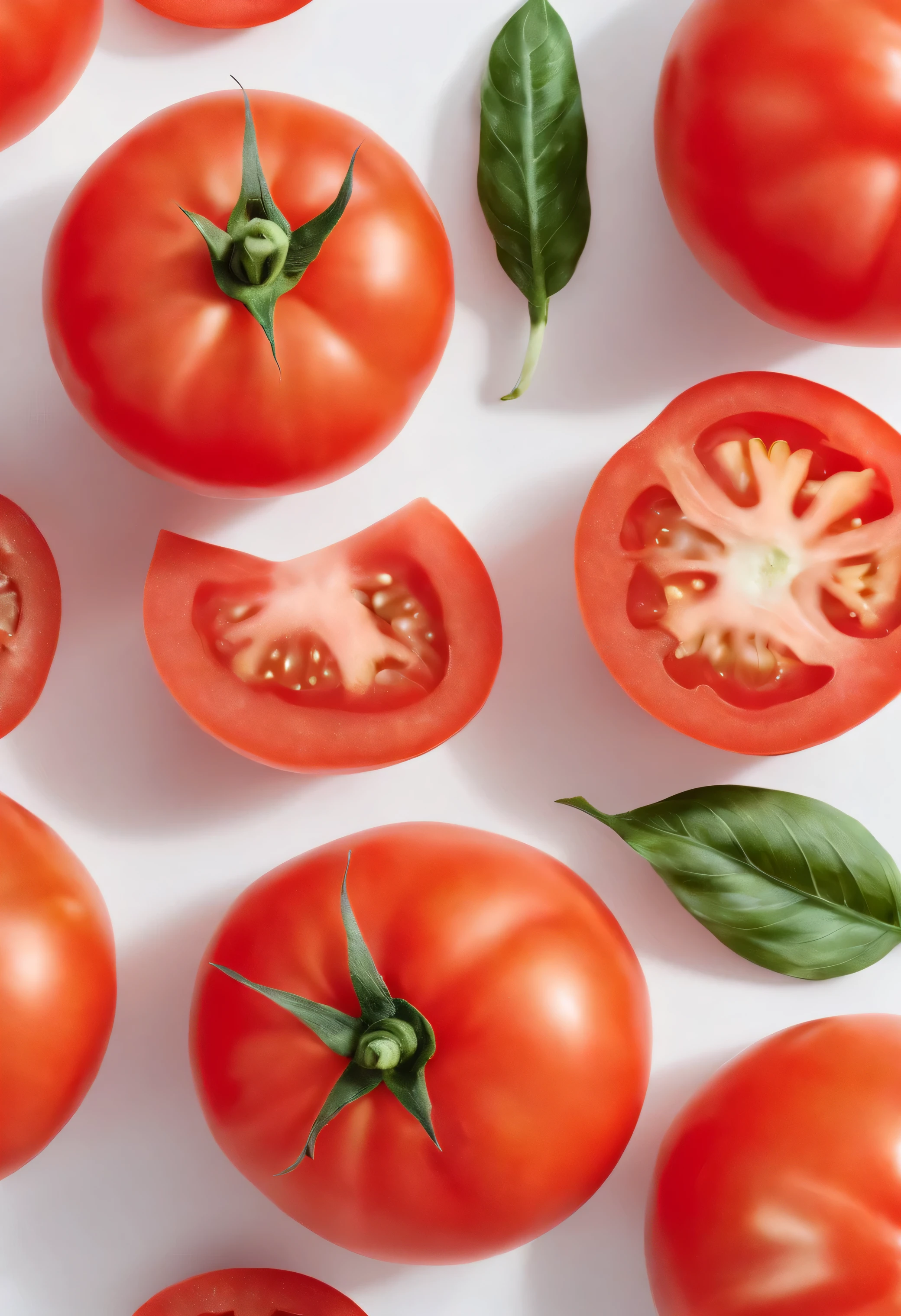 tomato, white background, food photography, product photo, magazine photo