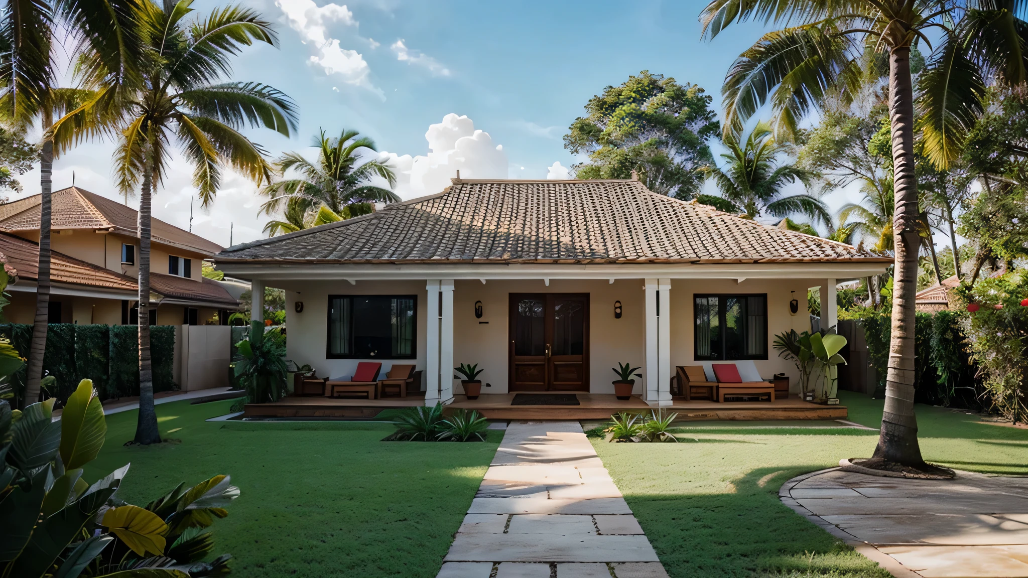 maison de style tropical