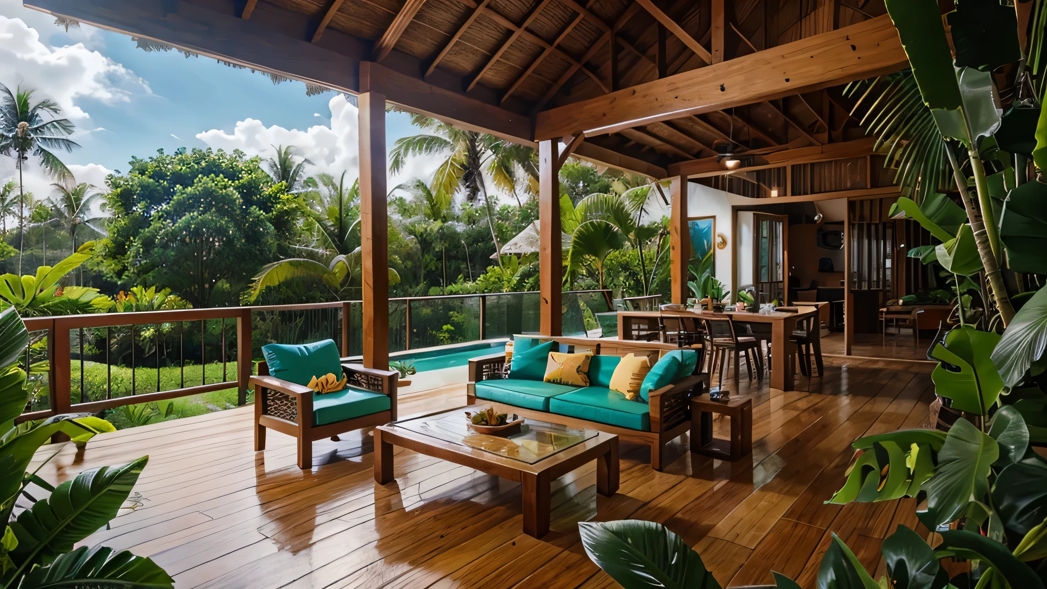 maison de style tropical