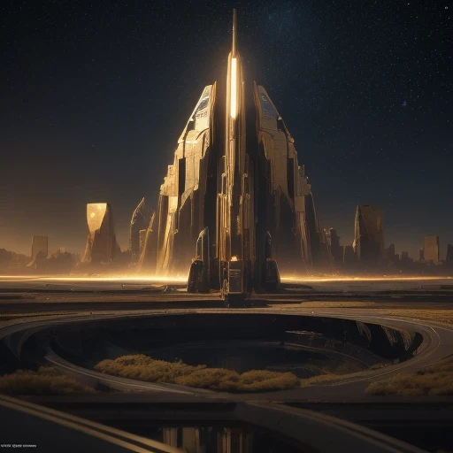 Mars Mohe Alluvial Plain Rift Valley Area，Rock sugar agate nuclear power command gunboat black gold cruiser tower snow red marble luminous space station No. 1:6 models，starry sky，cyberpunk art，Rembrandt light，Detailed depiction，Macro shooting，surface reflection，High definition details，Tyndall effect，Light and shadow enhancement，light shine，particle effects，3D modeling，surface reflection光，Rich in details，fine texture，Strong visual impact，Ultra-detailed，high resolution，high saturation，Ray tracing，Light and shadow effects，16K smooth，high resolution