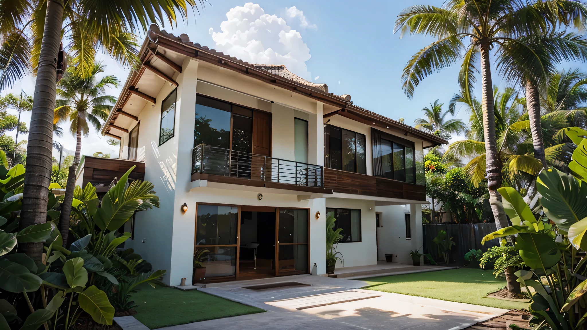 maison de style tropical