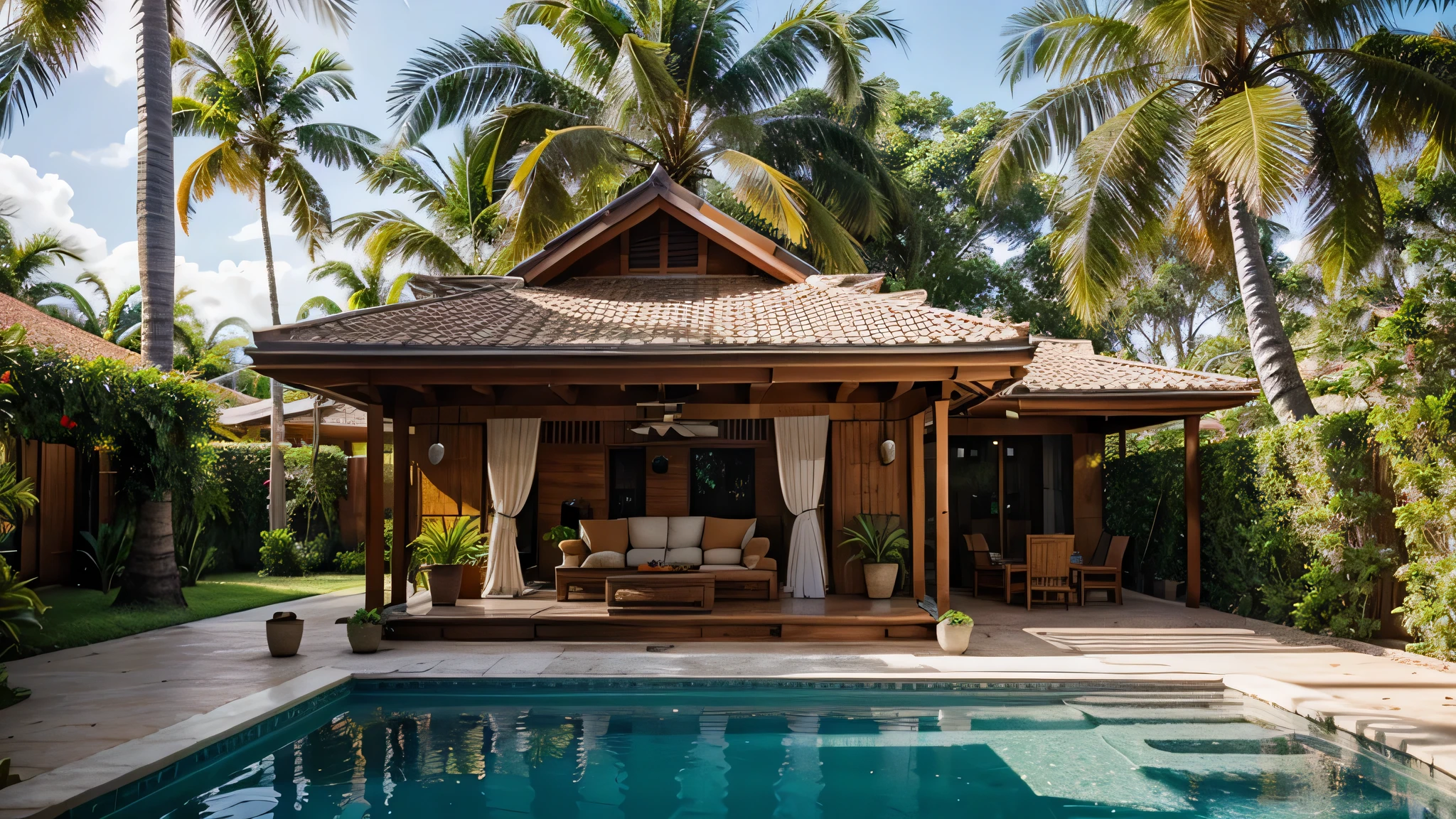maison de style tropical