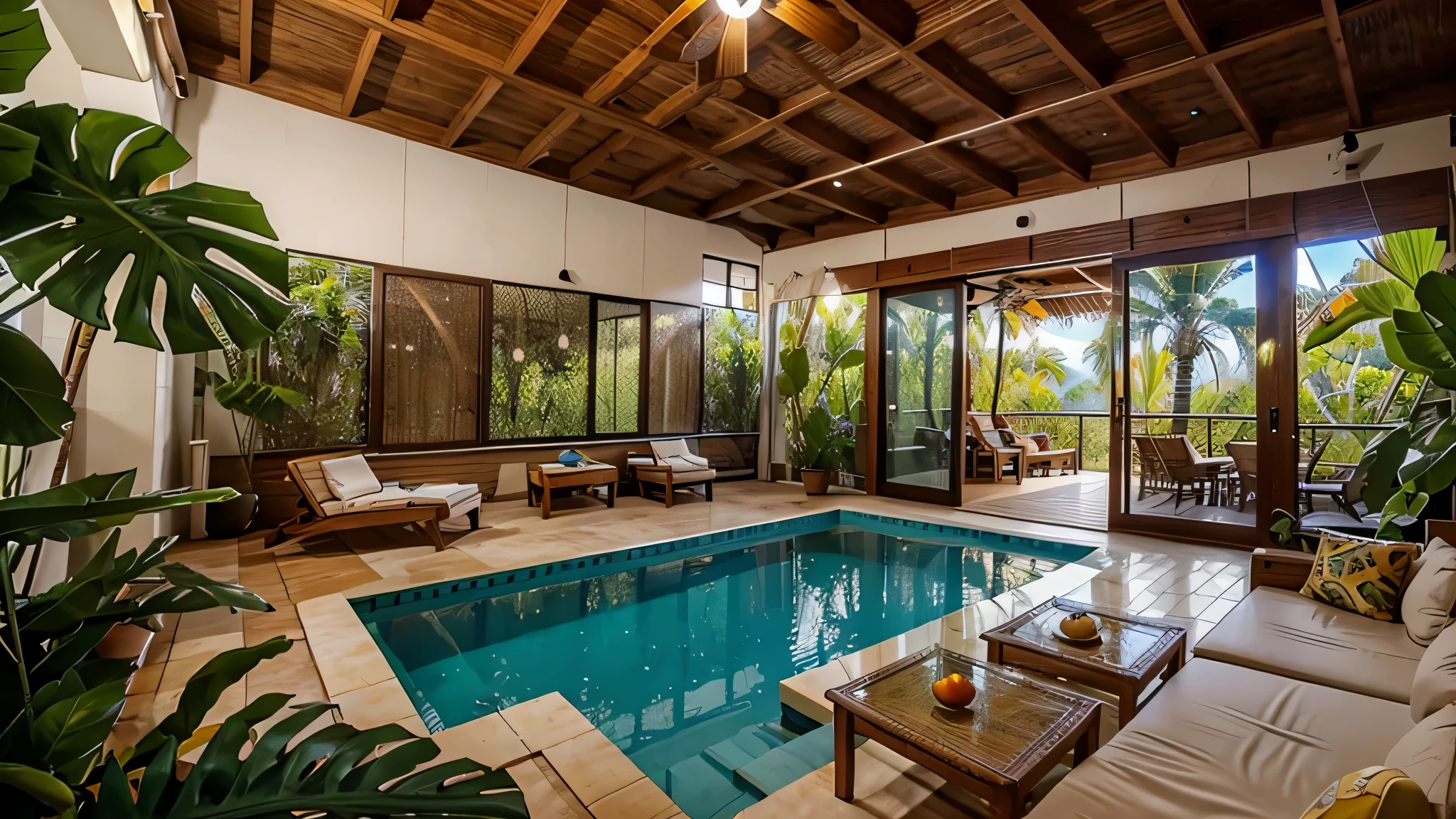 maison de style tropical