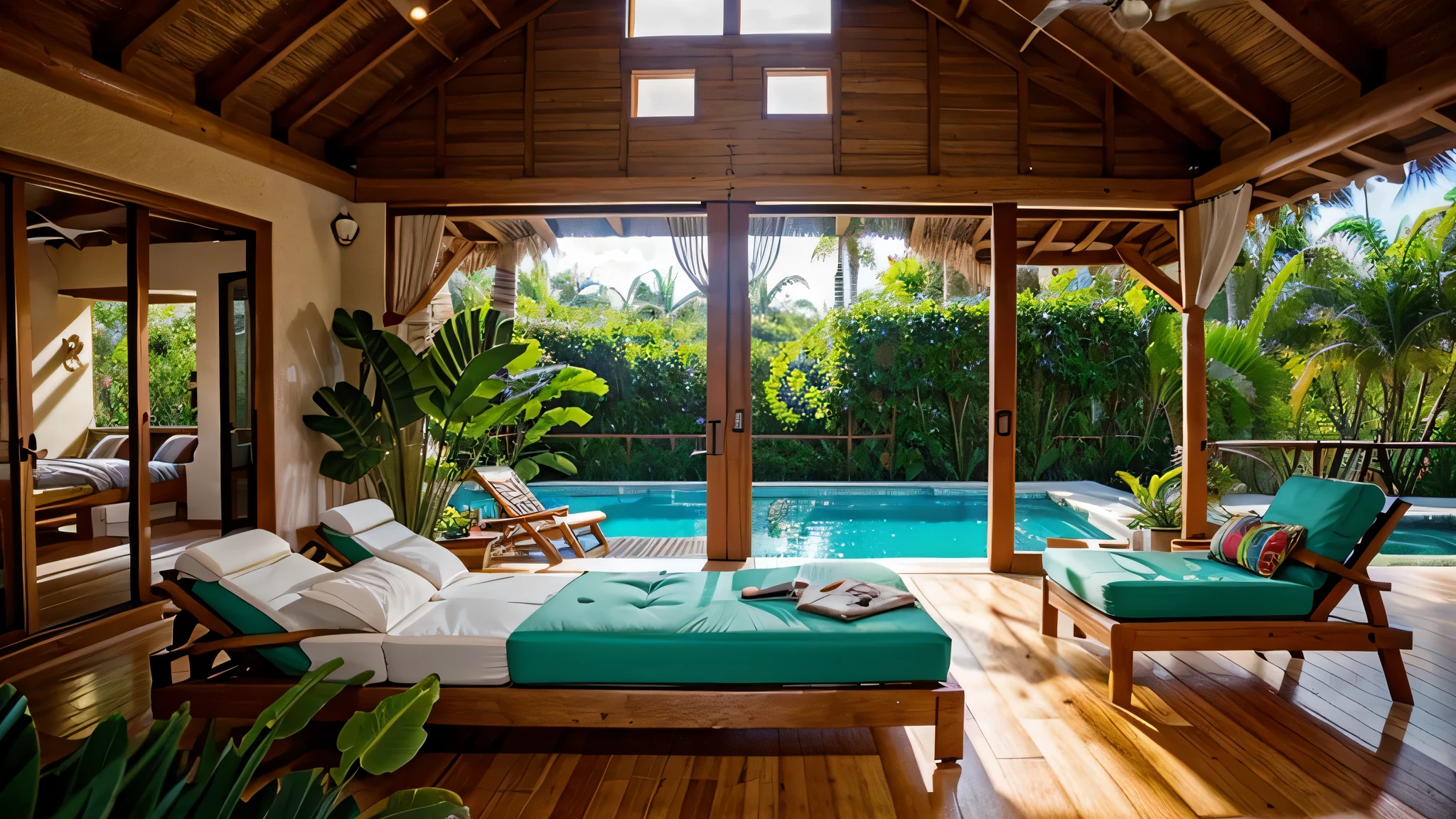 maison de style tropical