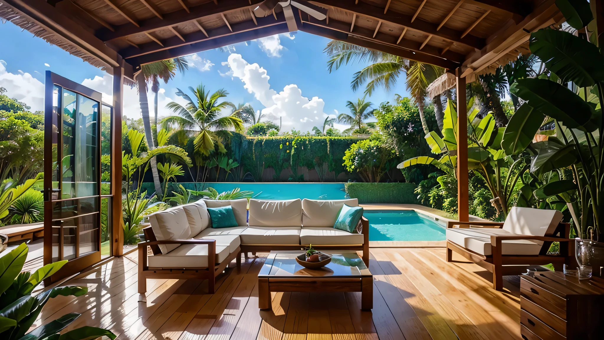 maison de style tropical