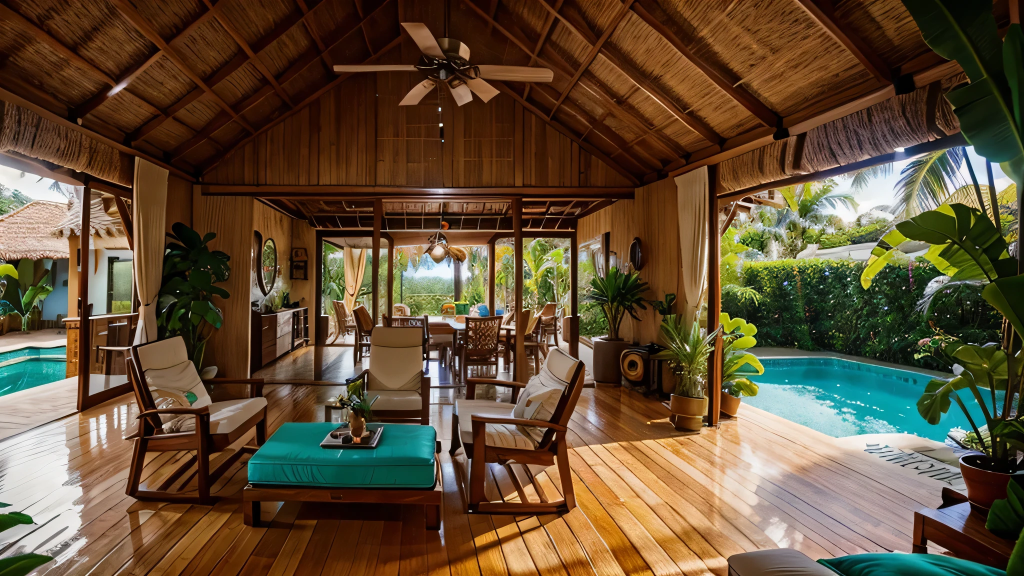 maison de style tropical