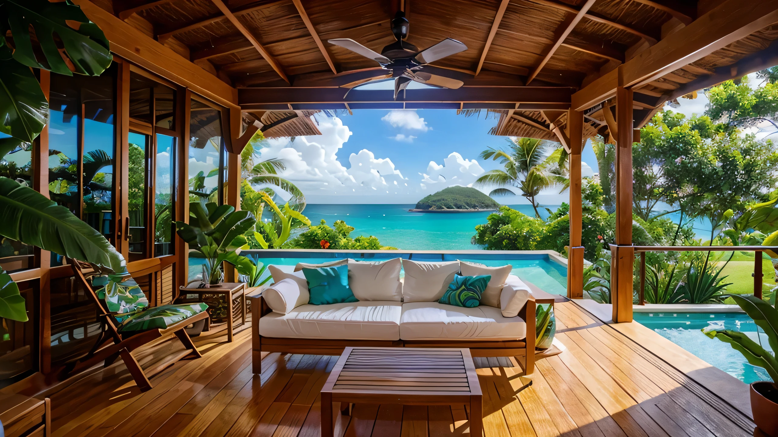 maison de style tropical