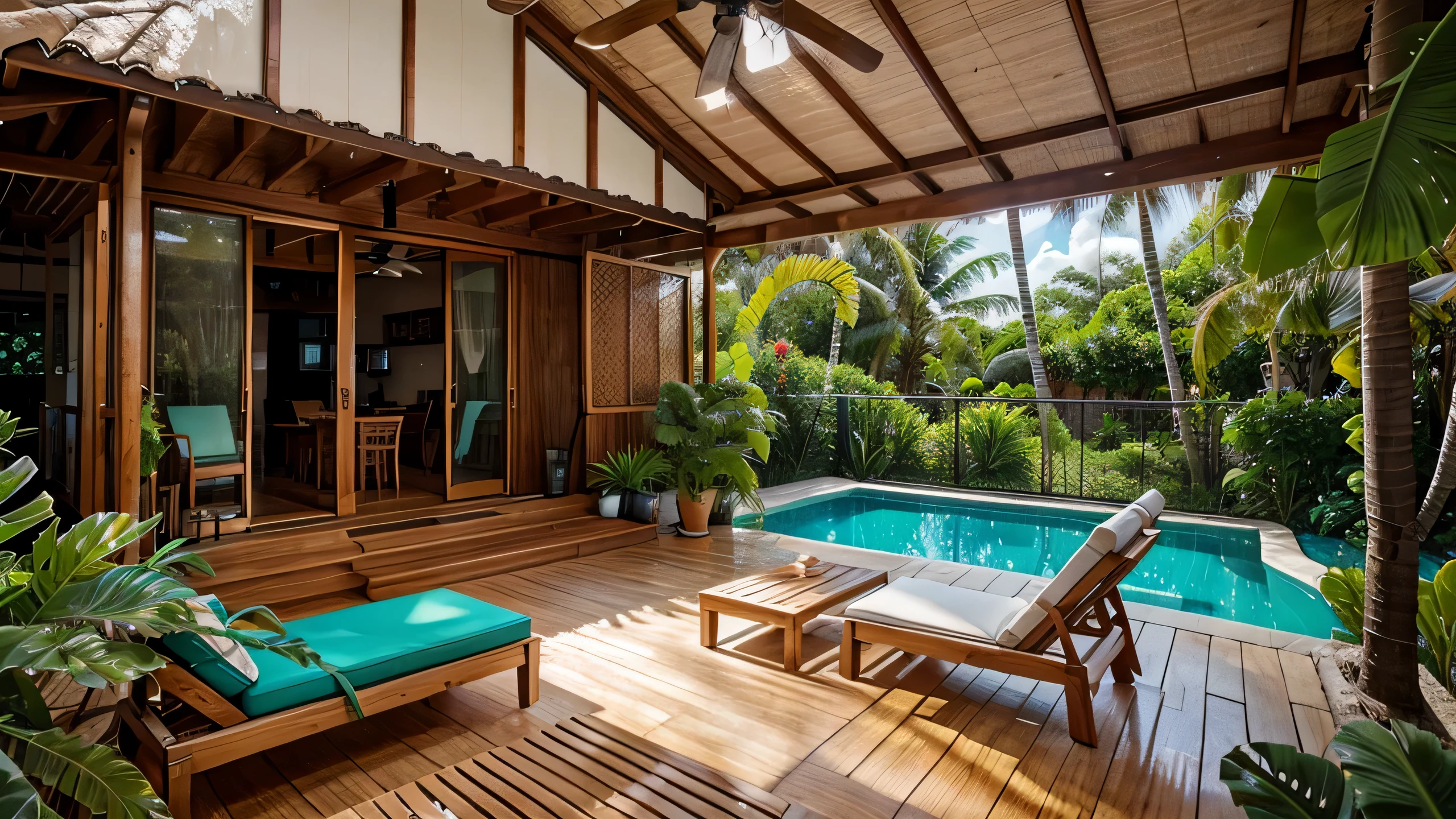 maison de style tropical