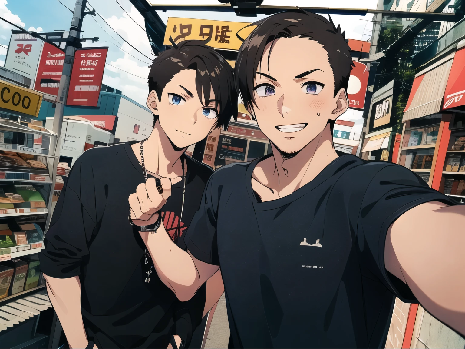 Anime boy cool