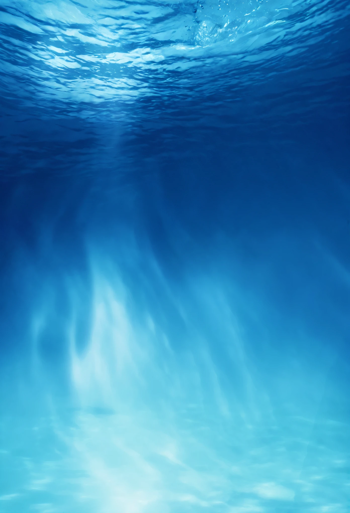 there is a blue ocean with a wave coming in to the water, underwater ocean, under water, bottom of ocean, underwater background, underwater landscape, seabed, deep underwater scene, dark blue water, deep blue ocean, sea below, deep under water, ocean background, water background, deep underwater, blue water waves, Water particle waves, blue ocean, ocean