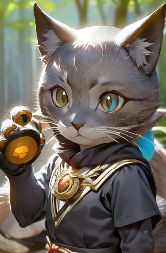 (highest quality,4k,8K,High resolution,masterpiece:1.2), detailed fox head, Lion body with majestic lion tail, Owl feathers, dreamy forest background, Bright colors, soft sunlight, mysterious atmosphere, mysterious beauty, intricate fur details, Piercing fox eye, elegant posture, mysterious shine, captivating gaze, Magical creatures, surreal animal blend, artistic brushstrokes, enchanted fusion, Fantasy-inspired artwork, quirky elements, fascinating composition, An awe-inspiring presence, Otherworldly charm, Mesmerizing contrasts, harmonious blend, fascinating wildlife, exceptional craftsmanship.
