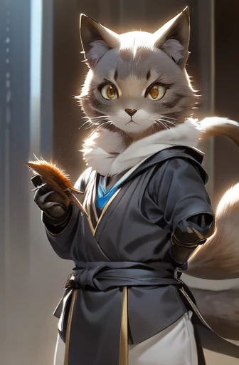 (highest quality,4k,8K,High resolution,masterpiece:1.2), detailed fox head, Lion body with majestic lion tail, Owl feathers, dreamy forest background, Bright colors, soft sunlight, mysterious atmosphere, mysterious beauty, intricate fur details, Piercing fox eye, elegant posture, mysterious shine, captivating gaze, Magical creatures, surreal animal blend, artistic brushstrokes, enchanted fusion, Fantasy-inspired artwork, quirky elements, fascinating composition, An awe-inspiring presence, Otherworldly charm, Mesmerizing contrasts, harmonious blend, fascinating wildlife, exceptional craftsmanship.